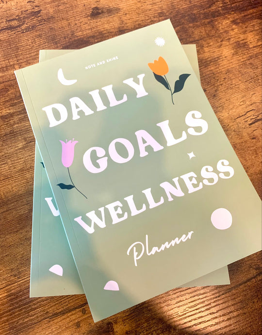 Daily Goals + Wellness Planner 🌱
