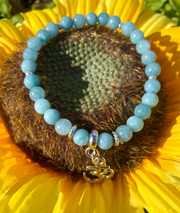 Aquamarine Bracelet| Clarity + Harmony