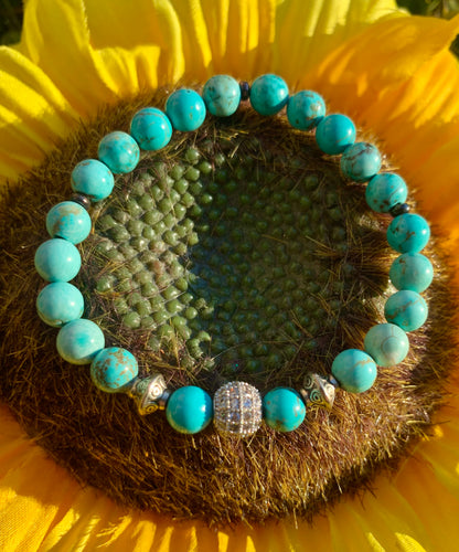 Turquoise Bracelet - Protective + Calming